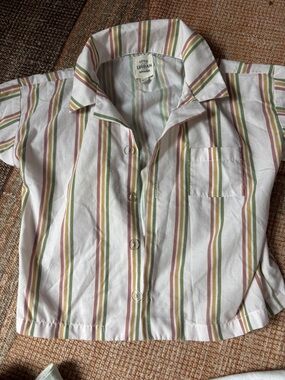 Little Urban Apparel Kids' Short-Sleeve Button-Up Shirt